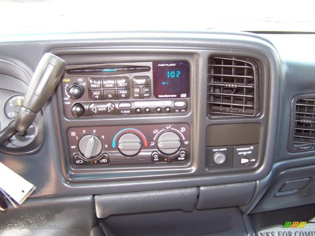 2002 Silverado 2500 LS Extended Cab 4x4 - Dark Carmine Red Metallic / Graphite photo #24