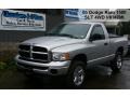 2005 Bright Silver Metallic Dodge Ram 1500 SLT Regular Cab 4x4  photo #1