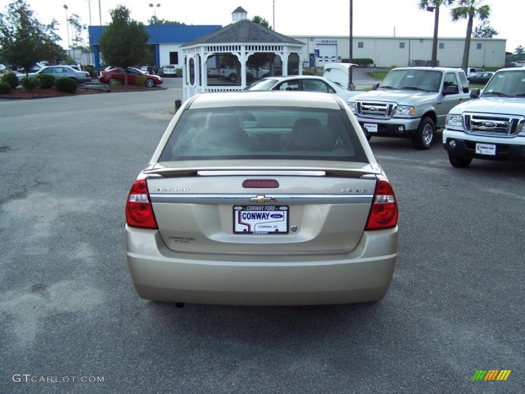 2008 Malibu Classic LS Sedan - Sandstone Metallic / Cashmere Beige photo #6