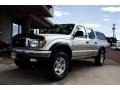 2001 Lunar Mist Silver Metallic Toyota Tacoma V6 TRD Double Cab 4x4  photo #14