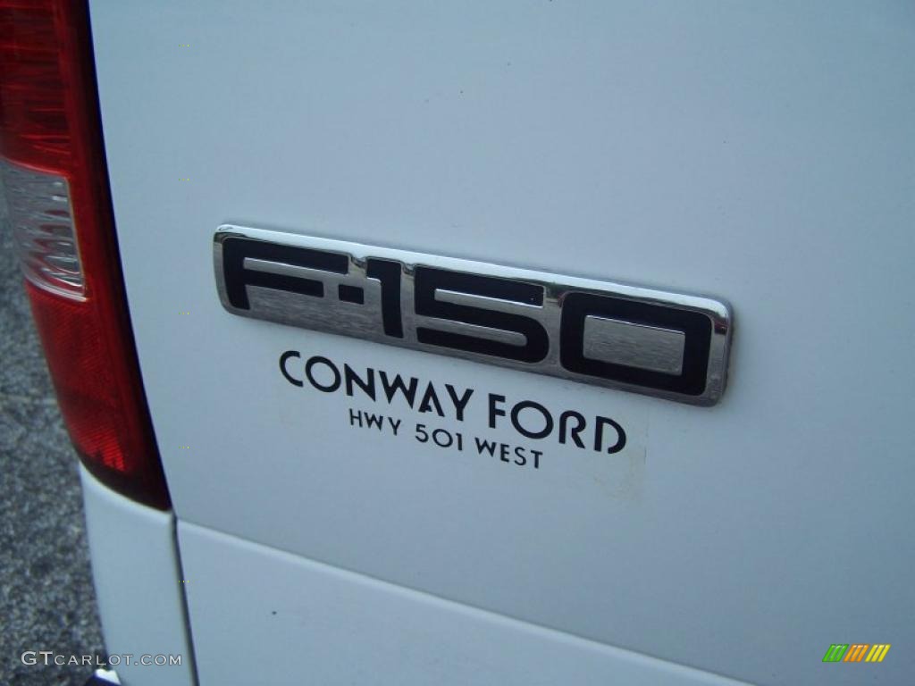 2006 F150 XLT SuperCab - Oxford White / Tan photo #13