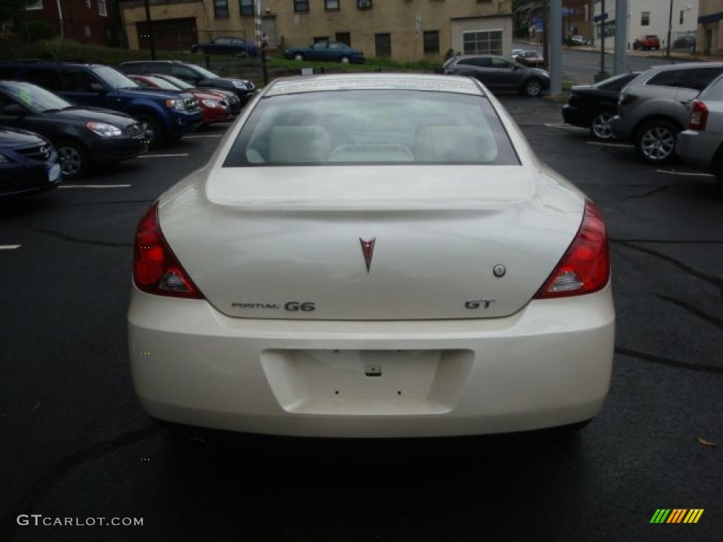 2008 G6 GT Coupe - White Diamond Tri Coat / Light Taupe photo #4