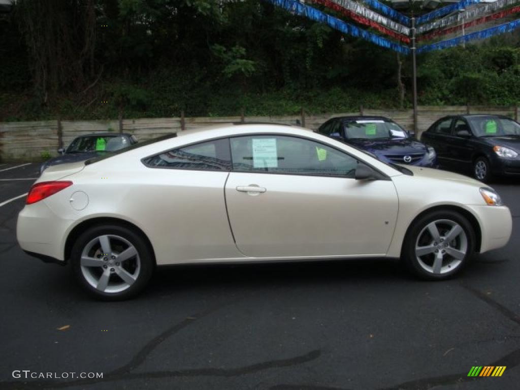 2008 G6 GT Coupe - White Diamond Tri Coat / Light Taupe photo #6