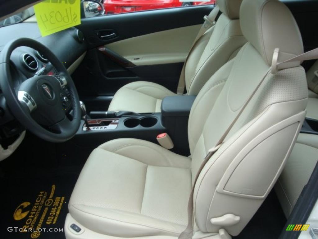 2008 G6 GT Coupe - White Diamond Tri Coat / Light Taupe photo #7