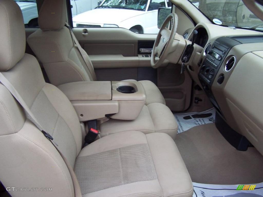 2006 F150 XLT SuperCab - Oxford White / Tan photo #18