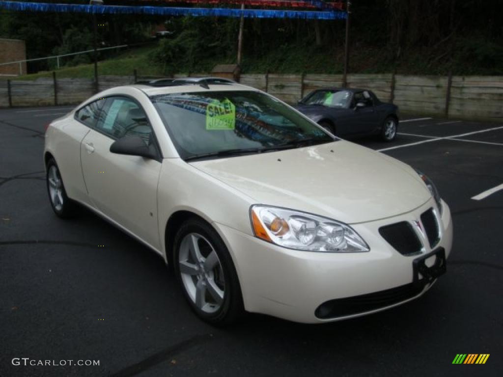 2008 G6 GT Coupe - White Diamond Tri Coat / Light Taupe photo #10