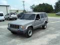 2001 Silverstone Metallic Jeep Cherokee Sport 4x4  photo #1