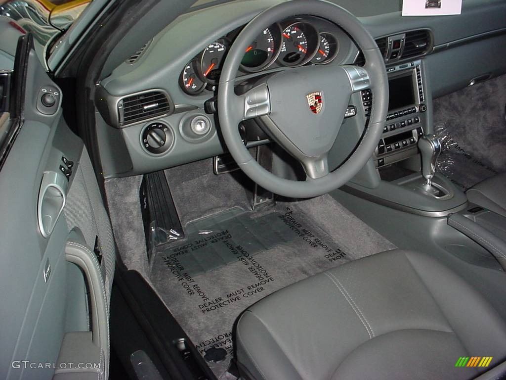 2007 911 Carrera Coupe - Atlas Grey Metallic / Stone Grey photo #8