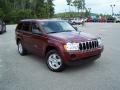 2007 Red Rock Crystal Pearl Jeep Grand Cherokee Laredo  photo #3