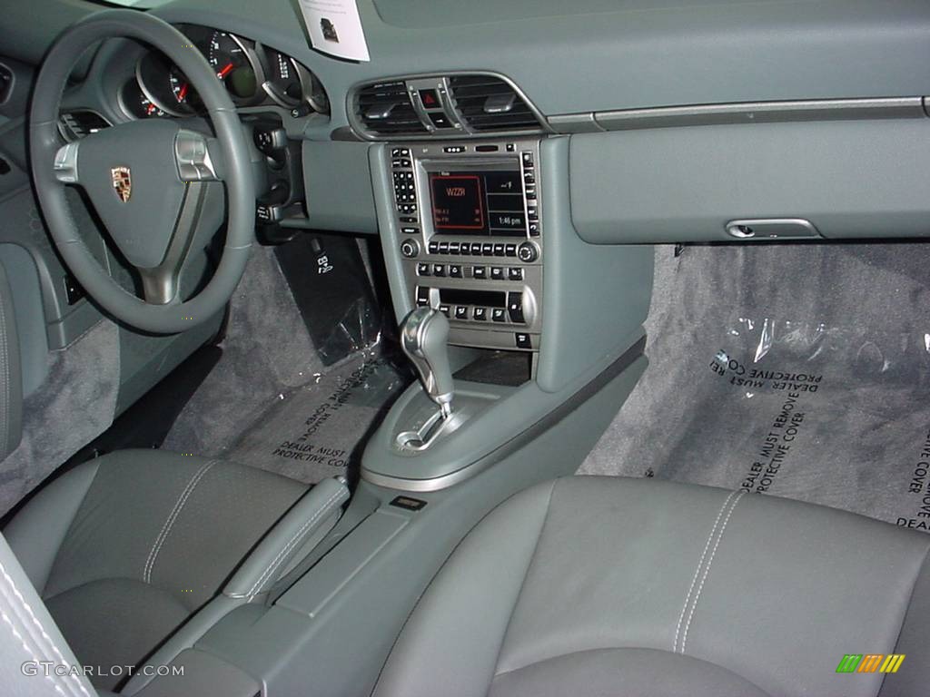 2007 911 Carrera Coupe - Atlas Grey Metallic / Stone Grey photo #10