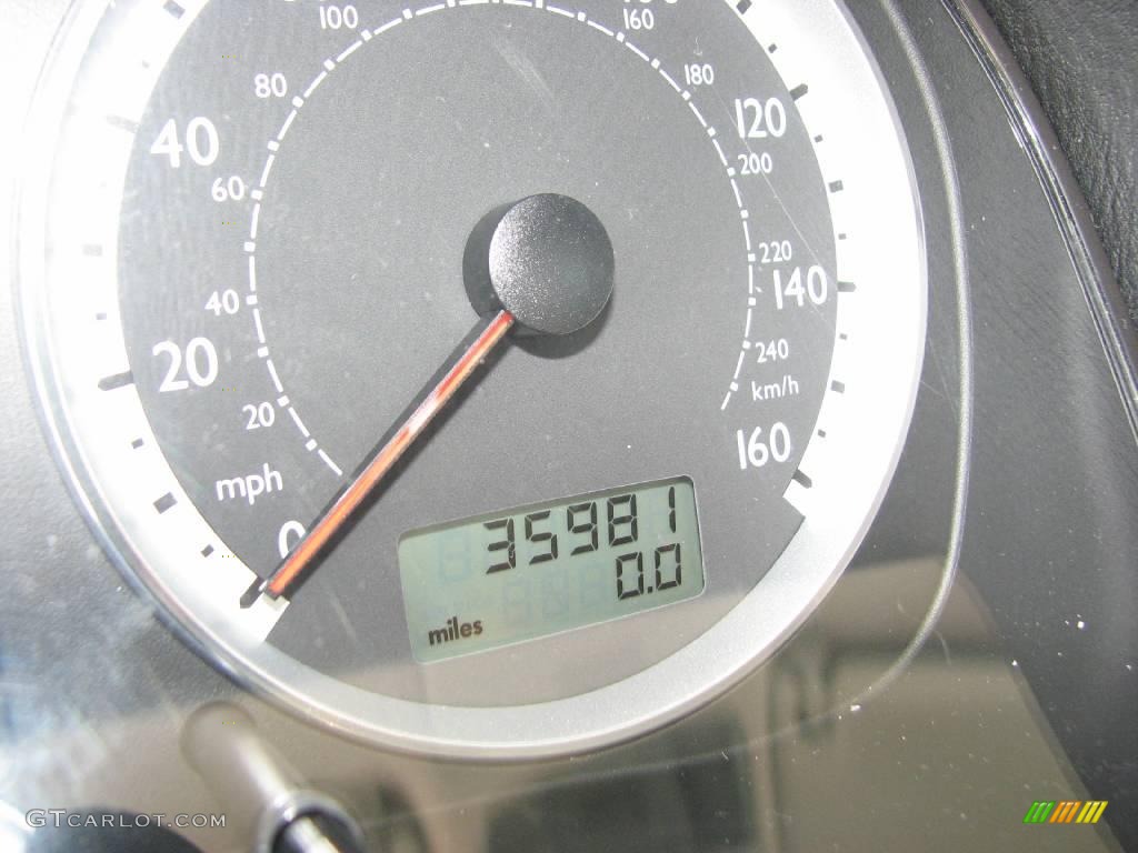2005 Jetta GLS Sedan - Platinum Grey Metallic / Grey photo #17
