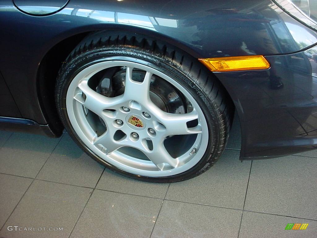 2007 911 Carrera Coupe - Atlas Grey Metallic / Stone Grey photo #12
