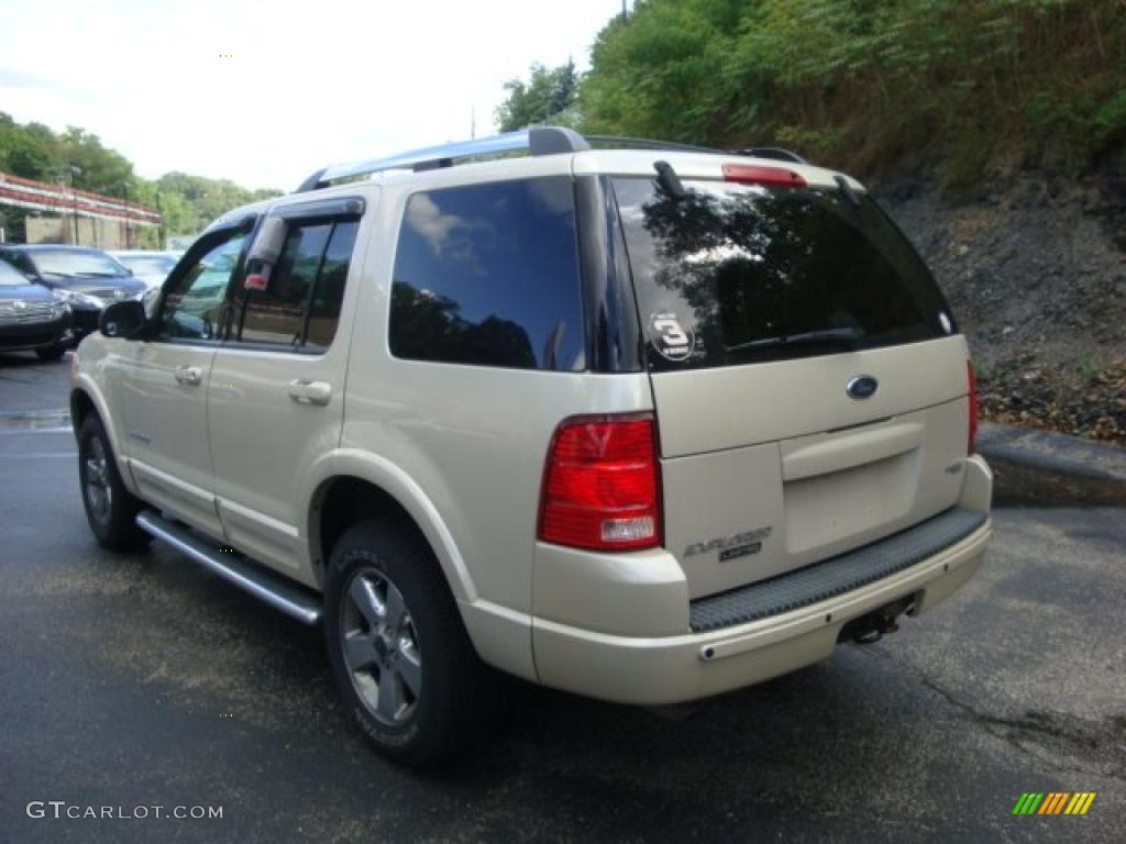 2005 Explorer Limited 4x4 - Ivory Parchment Tri Coat / Medium Parchment photo #2