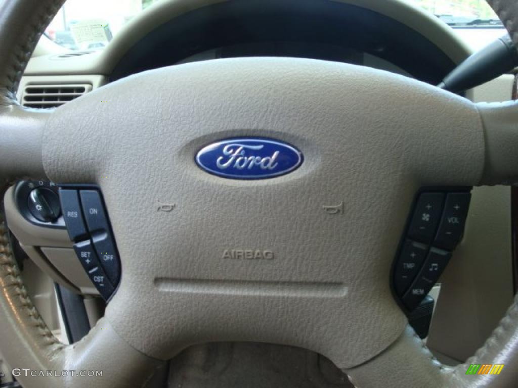 2005 Explorer Limited 4x4 - Ivory Parchment Tri Coat / Medium Parchment photo #17