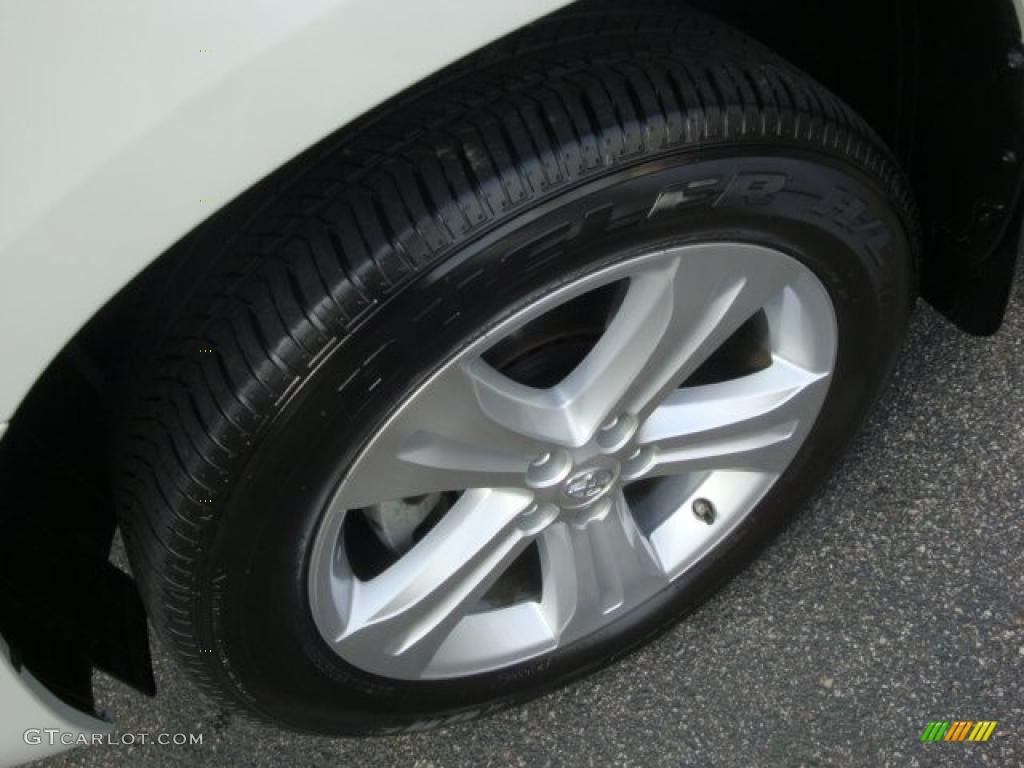 2009 Highlander Limited 4WD - Blizzard White Pearl / Sand Beige photo #12