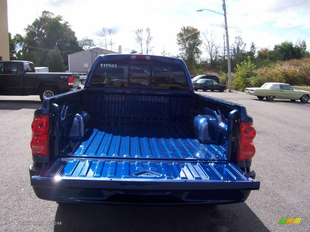 2009 Dakota Big Horn Extended Cab - Deep Water Blue Pearl / Dark Slate Gray/Medium Slate Gray photo #18