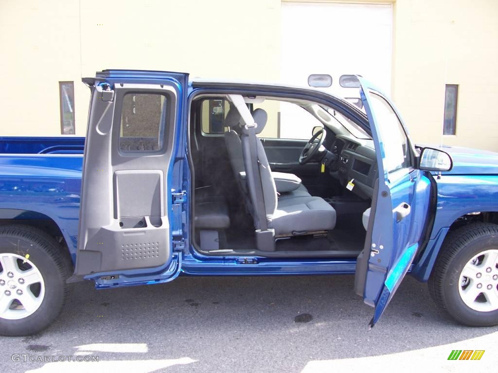2009 Dakota Big Horn Extended Cab - Deep Water Blue Pearl / Dark Slate Gray/Medium Slate Gray photo #19