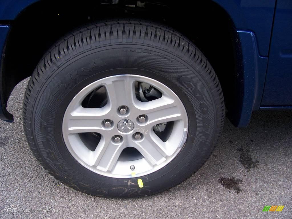 2009 Dakota Big Horn Extended Cab - Deep Water Blue Pearl / Dark Slate Gray/Medium Slate Gray photo #24