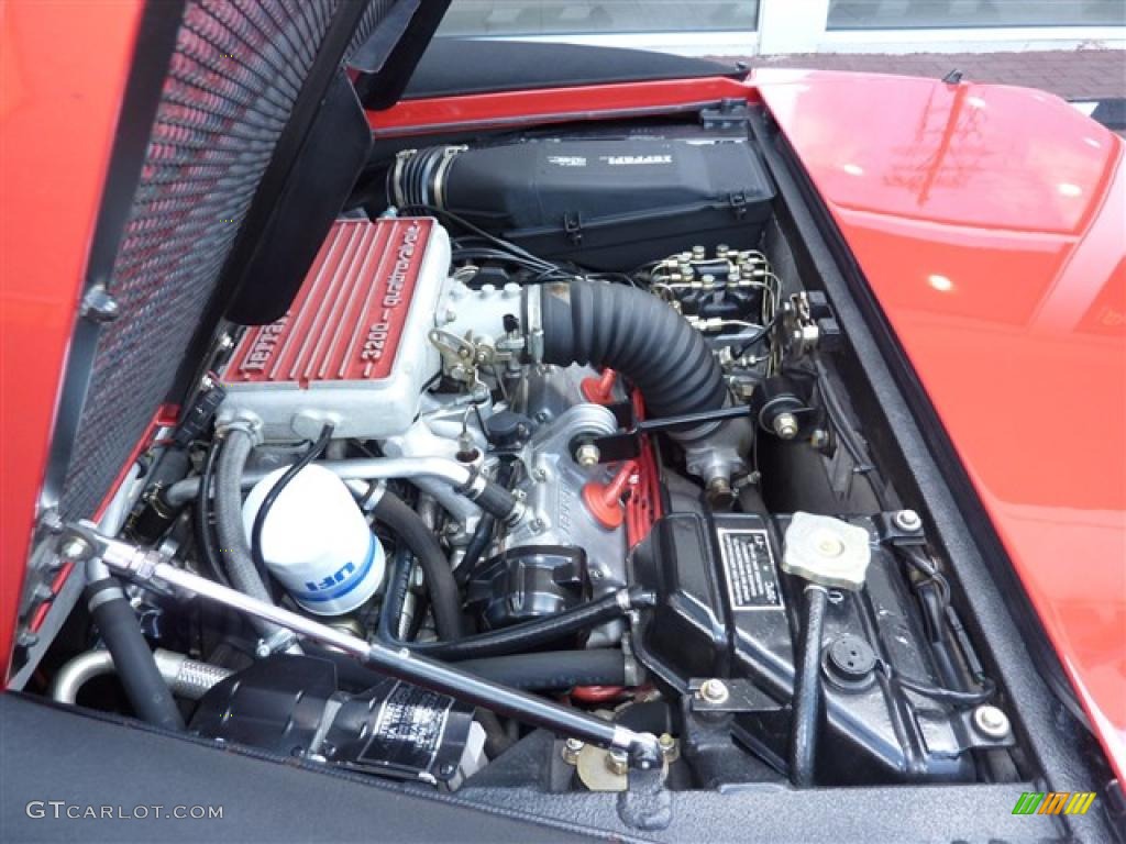 1986 Ferrari Mondial Cabriolet 3.2 Liter DOHC 32-Valve V8 Engine Photo #35355053