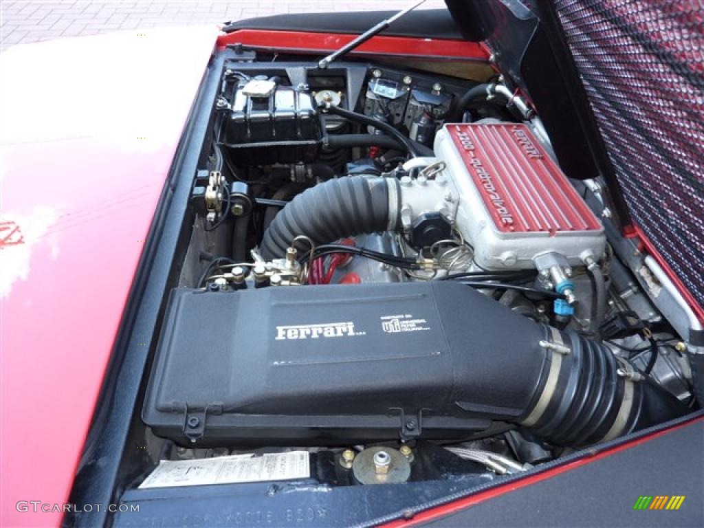 1986 Ferrari Mondial Cabriolet Engine Photos