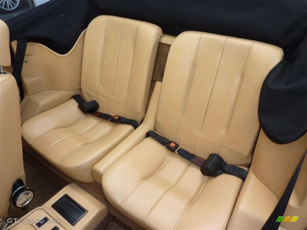 Tan Interior 1986 Ferrari Mondial Cabriolet Photo #35355293