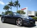 2008 Atlas Grey Metallic Porsche 911 Turbo Cabriolet  photo #1