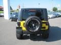 2008 Detonator Yellow Jeep Wrangler Unlimited X  photo #4