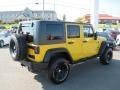 2008 Detonator Yellow Jeep Wrangler Unlimited X  photo #5