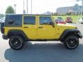 2008 Detonator Yellow Jeep Wrangler Unlimited X  photo #6