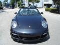 2008 Atlas Grey Metallic Porsche 911 Turbo Cabriolet  photo #4