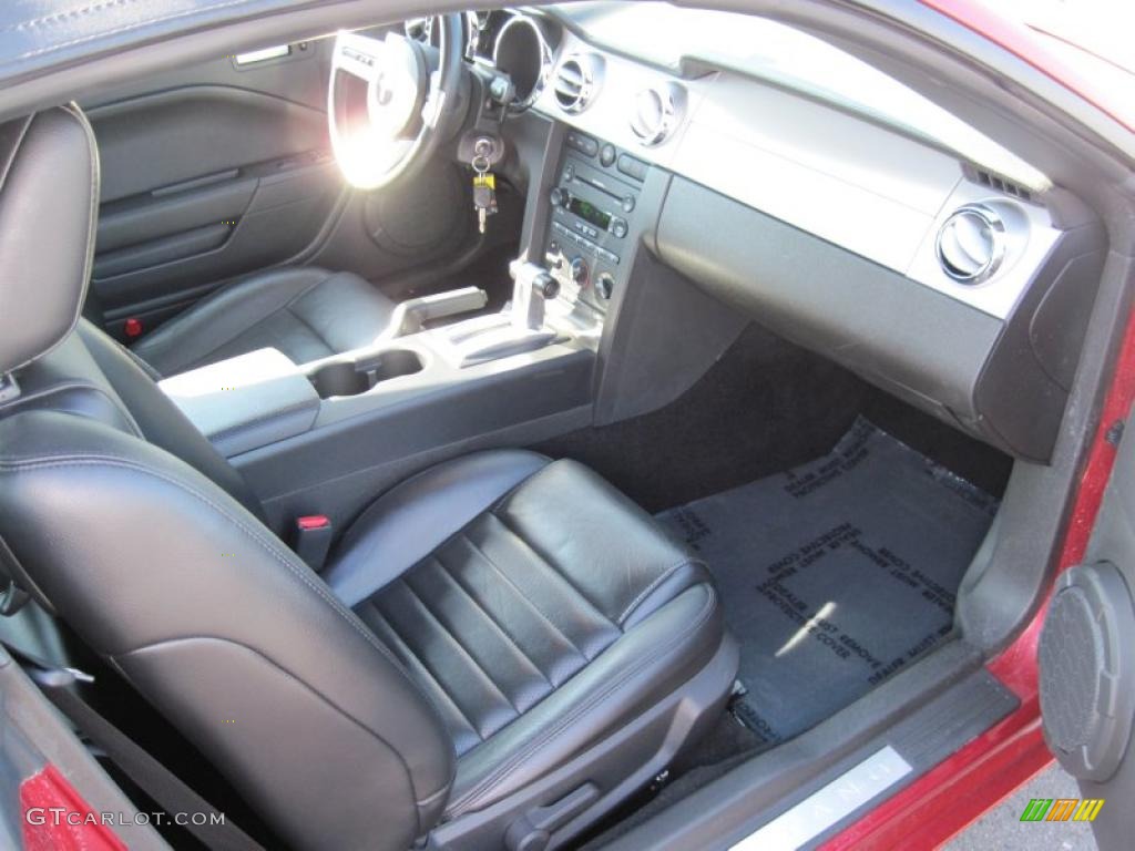 2007 Mustang GT Premium Convertible - Redfire Metallic / Dark Charcoal photo #14