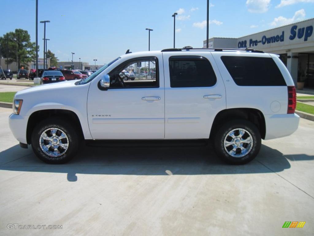 2007 Tahoe LS - Summit White / Ebony photo #3