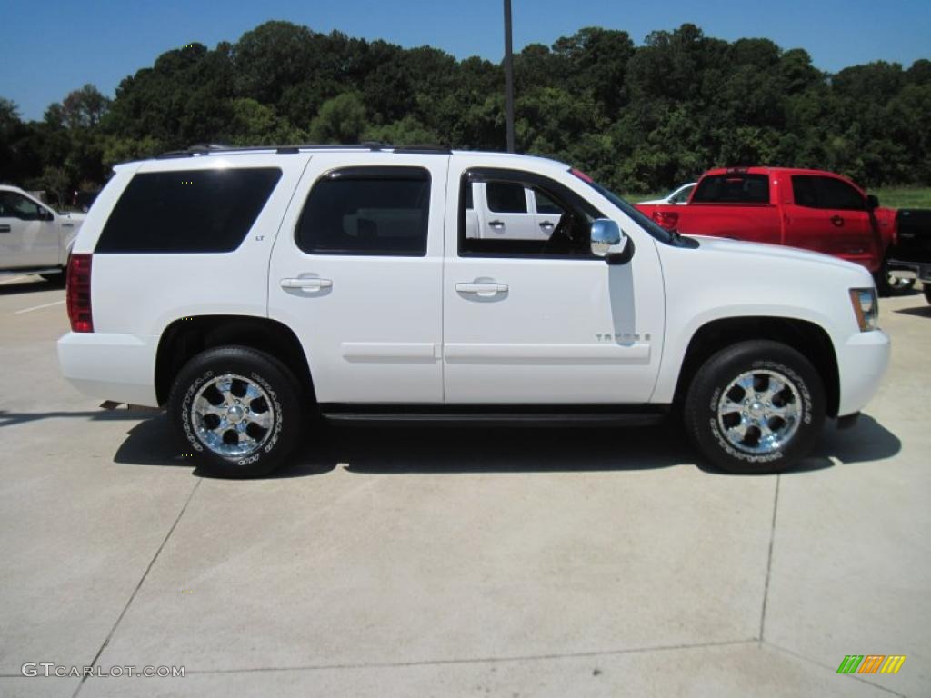 2007 Tahoe LS - Summit White / Ebony photo #4
