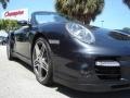 2008 Atlas Grey Metallic Porsche 911 Turbo Cabriolet  photo #6