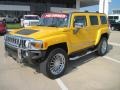 2007 Yellow Hummer H3 X  photo #1