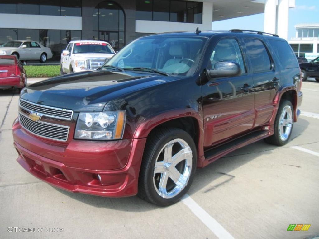 Black Chevrolet Tahoe