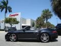 2008 Atlas Grey Metallic Porsche 911 Turbo Cabriolet  photo #9
