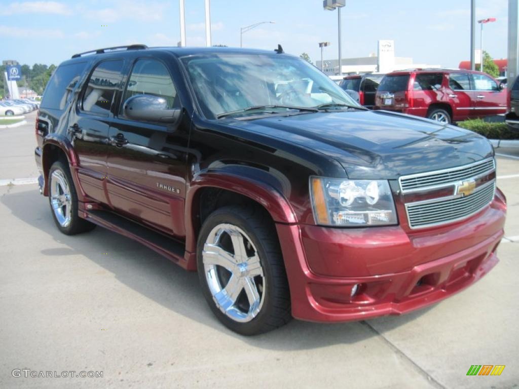 2007 Tahoe LT - Black / Light Titanium/Ebony photo #2