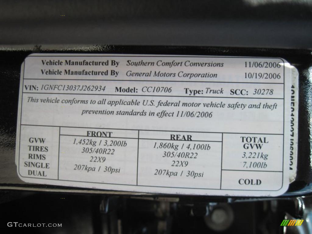 2007 Tahoe LT - Black / Light Titanium/Ebony photo #29