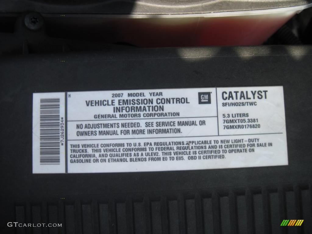 2007 Tahoe LT - Black / Light Titanium/Ebony photo #32