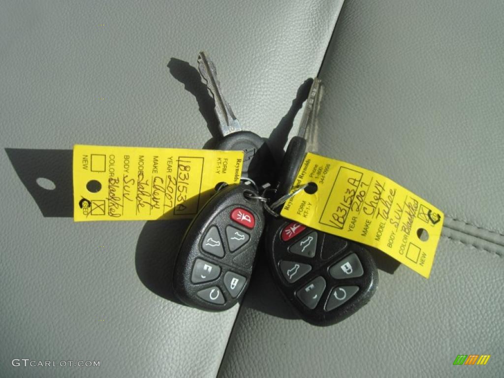 2007 Tahoe LT - Black / Light Titanium/Ebony photo #34