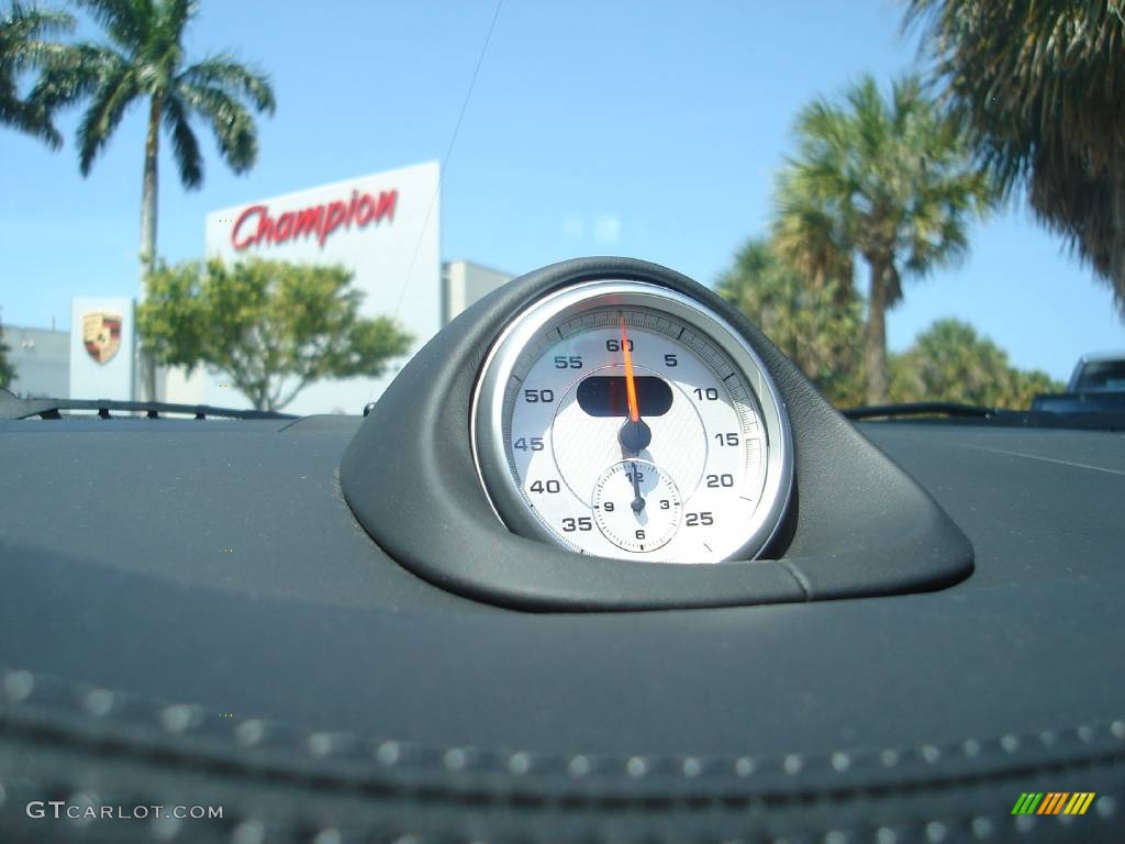 2008 911 Turbo Cabriolet - Atlas Grey Metallic / Black/Stone Grey photo #13