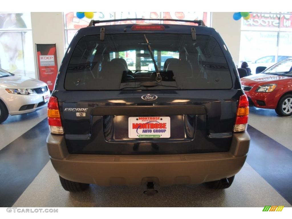 2002 Escape XLT V6 - True Blue Metallic / Medium Graphite photo #5