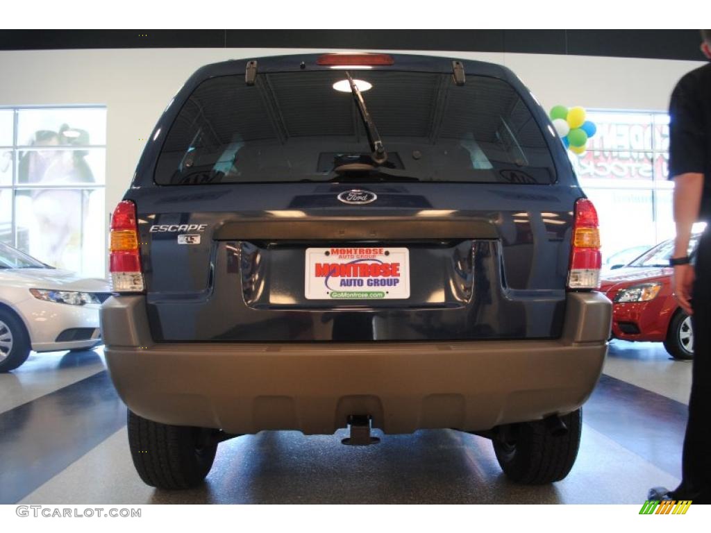 2002 Escape XLT V6 - True Blue Metallic / Medium Graphite photo #6