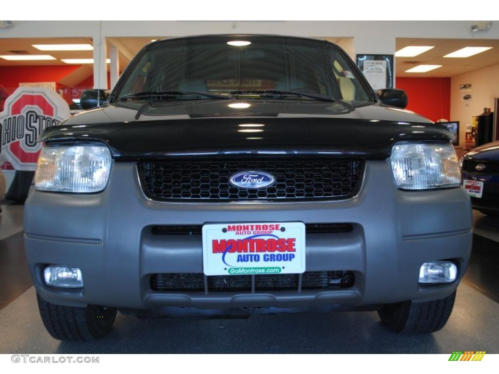 2002 Escape XLT V6 - True Blue Metallic / Medium Graphite photo #11