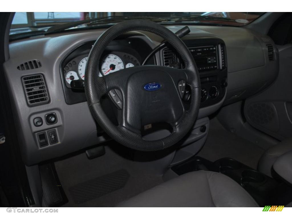 2002 Escape XLT V6 - True Blue Metallic / Medium Graphite photo #13