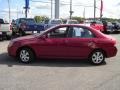 2009 Spicy Red Metallic Kia Spectra EX Sedan  photo #2