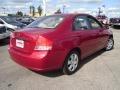 2009 Spicy Red Metallic Kia Spectra EX Sedan  photo #5