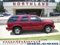 2004 Dark Cherry Red Metallic Chevrolet Blazer LS 4x4  photo #1