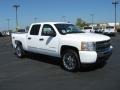 2010 Summit White Chevrolet Silverado 1500 LT Crew Cab 4x4  photo #3